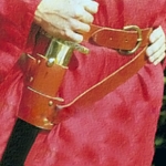 Double Wrapped Sword Belt Left Hand Draw