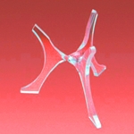 Plastic Pistol - Rifle - Sword Display Stand