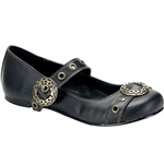 Daisy Steampunk Mary Jane Flats 34-3055