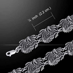 Dragon Link Silver Bracelet 52-TBL077