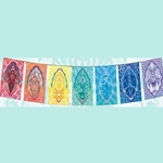 The Chakra Rainbow Series Flags 63-0055