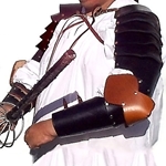 Full Leather Arm Armor Leather Elbow