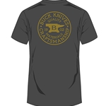 Buck - Coin Badge T-Shirt Gray XL