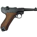 German P08 Luger Non-Firing Replica - Wooden Grips