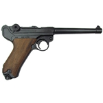 P08 German Luger Naval Parabellum Non-Firing Replica - Wood Grips