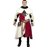 Medieval Arming Jacket - Surcoat with Hood Set - Custom