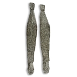 Chainmail Leggings - Alternating Dome Riveted Flat Rings - Stainless Steel