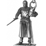 Sir Sagremor and Chair Pewter Sculpture