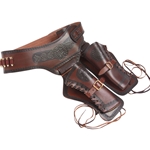 Old West Double Rig Holster With Replica Bullets