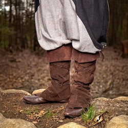 Theoderic Gaiters - Ox Brown Suede