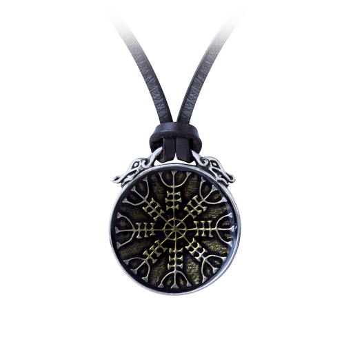 Aegishjalmur Pendant Leather Alchemy P875