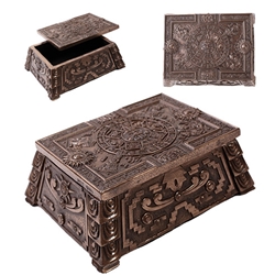 Aztec Bronze Box
