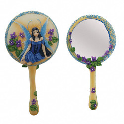 Celtic Violet Hand Mirror