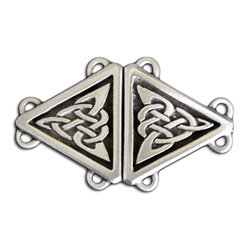 Celtic Triangle Cloak Clasp 130.0701