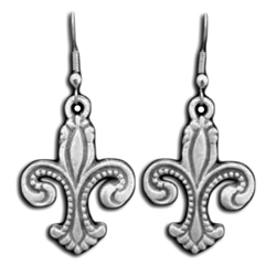 Deluxe Fleur de lis Earrings