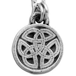 Round Celtic Knot Necklace Pendant 126.0681
