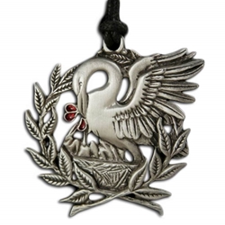 Pelican and Laurel Pendant
