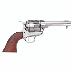 Colt 45 Peacemaker M1873 Nickel Finish Revolver Non Firing Replica,Colt 45 Peacemaker M1873 Nickel Finish Revolver Non Firing FD1186NQ