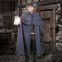 Capatino Double Mantle Wool Cloak