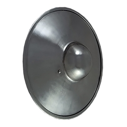 Plain Steel Buckler 15 Inch