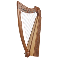 Roosebeck Heather Harp 22-String Chelby Levers Vine