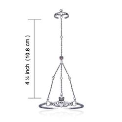 Celtic Irish Claddagh Slave Bracelet