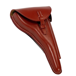 German WWII P08 Navy Luger Holster 6 inch Barrel Brown 5580286