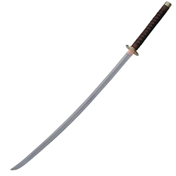 Braided Leather Giant Japanese Samurai Katana Sword 62-2036