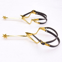 Gothic Knight’s Long Spurs – Brass,Gothic Long Spur AH6706