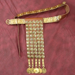1st Century Roman Balteus Militaris,Roman Disc Legionnary Belt 1st century A.D.