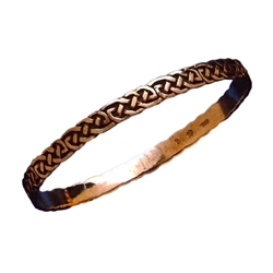 Solid Copper Celtic Knot  Bracelet CTBG035