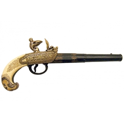 18th Century Russian Flintlock Pistol Non-Firing Replica