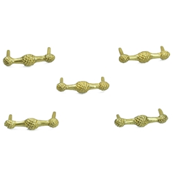 Medieval Belt Bar Studs - Conchos - Set of 5