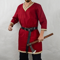Viking Tunic - Red - PA2001_RD
